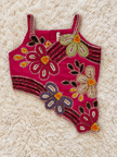 Fuchsia Floral Festive Sharara Set