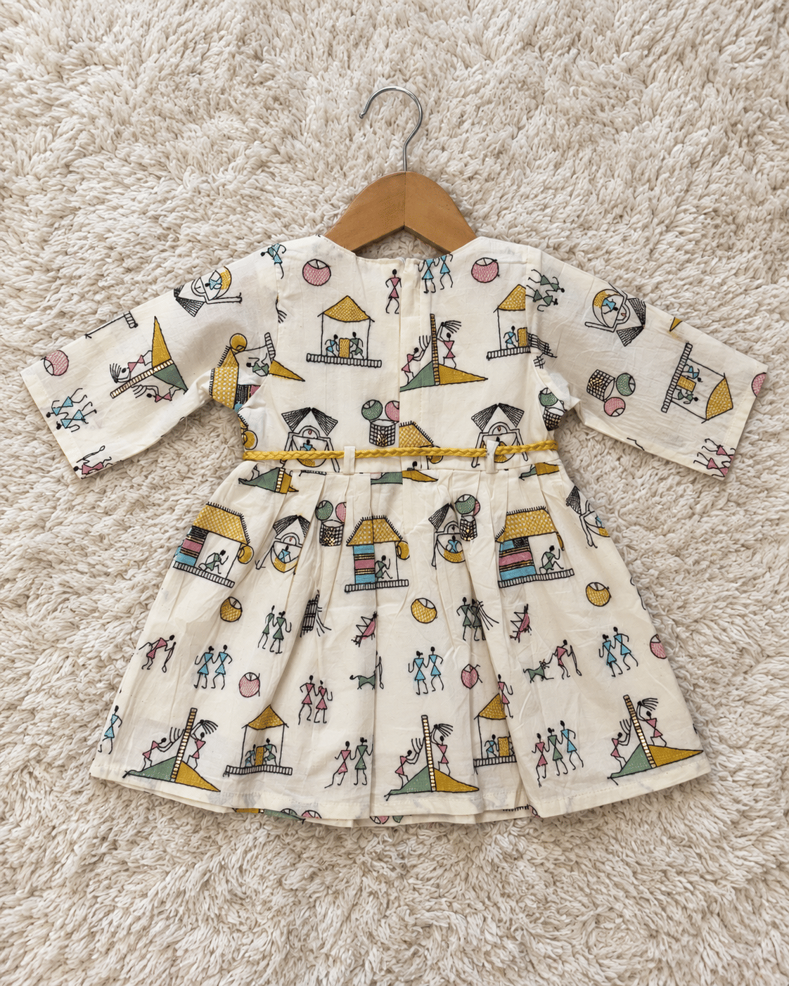 Pure Cotton Embroidered Frock