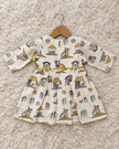 Pure Cotton Embroidered Frock
