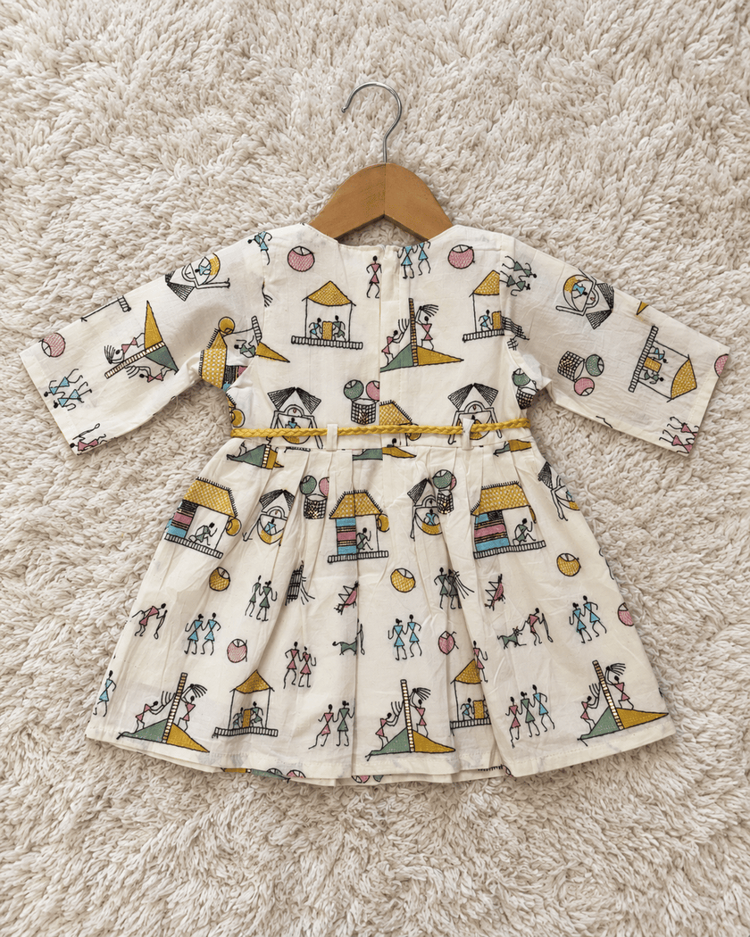 Pure Cotton Embroidered Frock