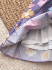 Lavender Blossom Twirl Dress