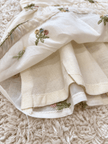 Ivory Pastel Floral Sharara Set