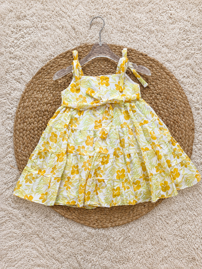 Sunshine Garden Tiered Frock