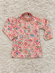 Chanderi Cotton Printed Kurta Set