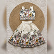 Ivory Folk Embroidered Lehenga