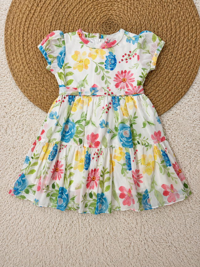 Blossom Garden Tier Dress