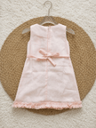 Blush Ivory Daisy Ruffle Dress
