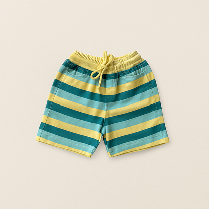 TXXI JUNIOR Striped Co-ord Set with Smiley Patch Design