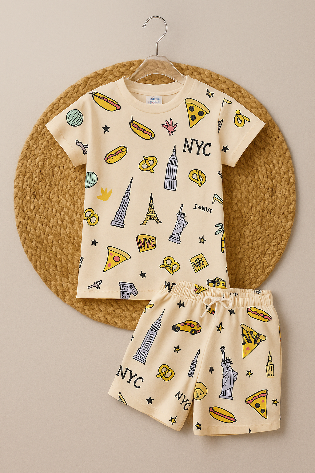 Smarty NYC-Themed Comfy Co-ord Set