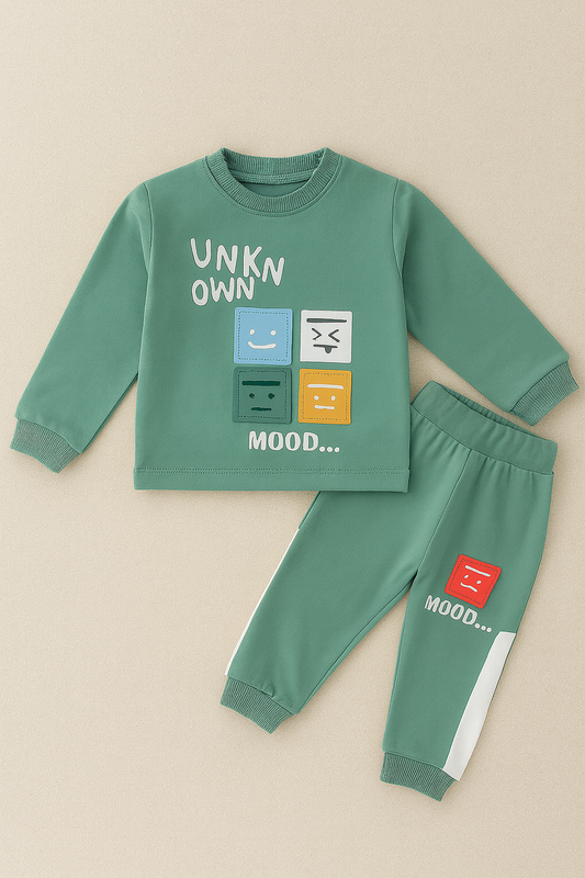 Kids Sweatshirt & Jogger Co-Ord set With Fun Prints