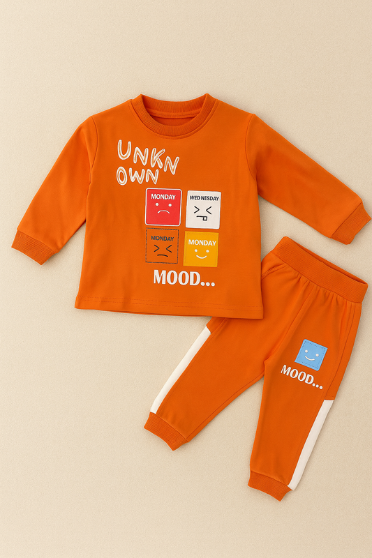 Kids Sweatshirt & Jogger Co-Ord set With Fun Prints