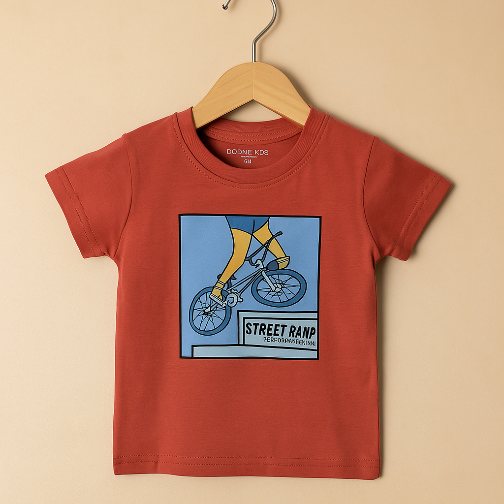 Doreme Graphic Printed T-Shirt For Boys