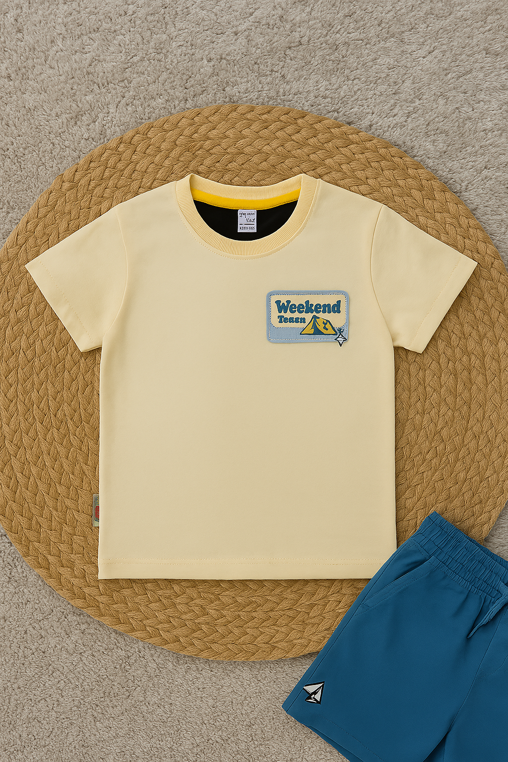 Boy's Graphic Tee & Shorts Set