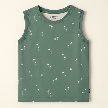 Fun printed summer tank tops for kids