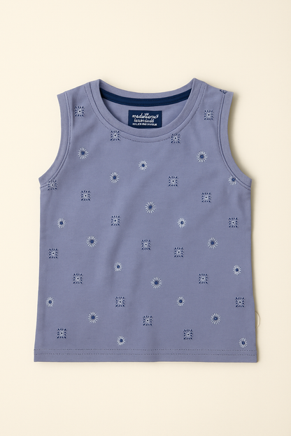 Fun printed summer tank tops for kids