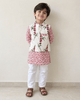 Ivory Blossom Cotton Kurta Set
