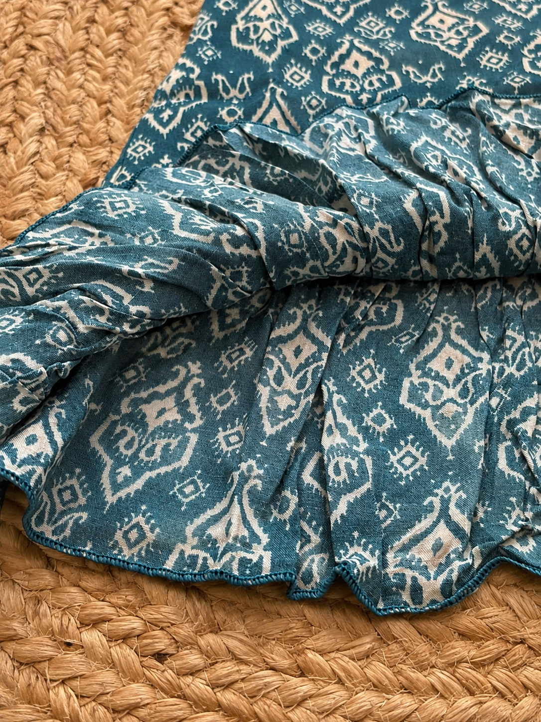 Teal Tassel Heritage Frock