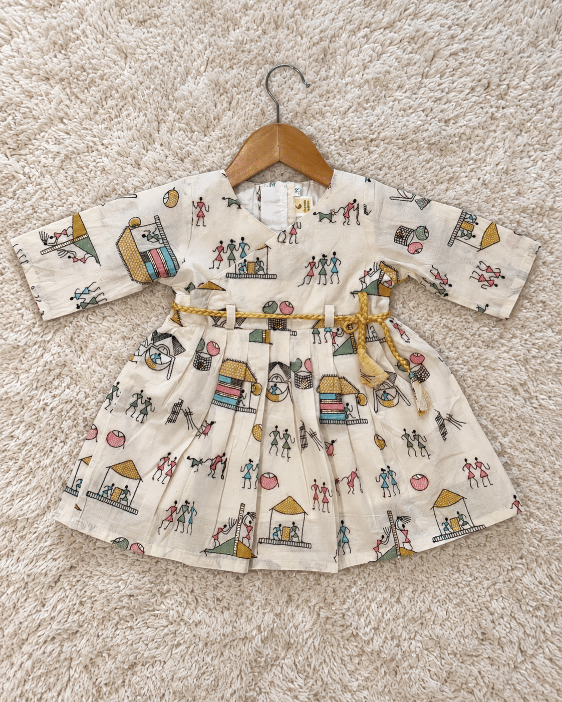 Pure Cotton Embroidered Frock