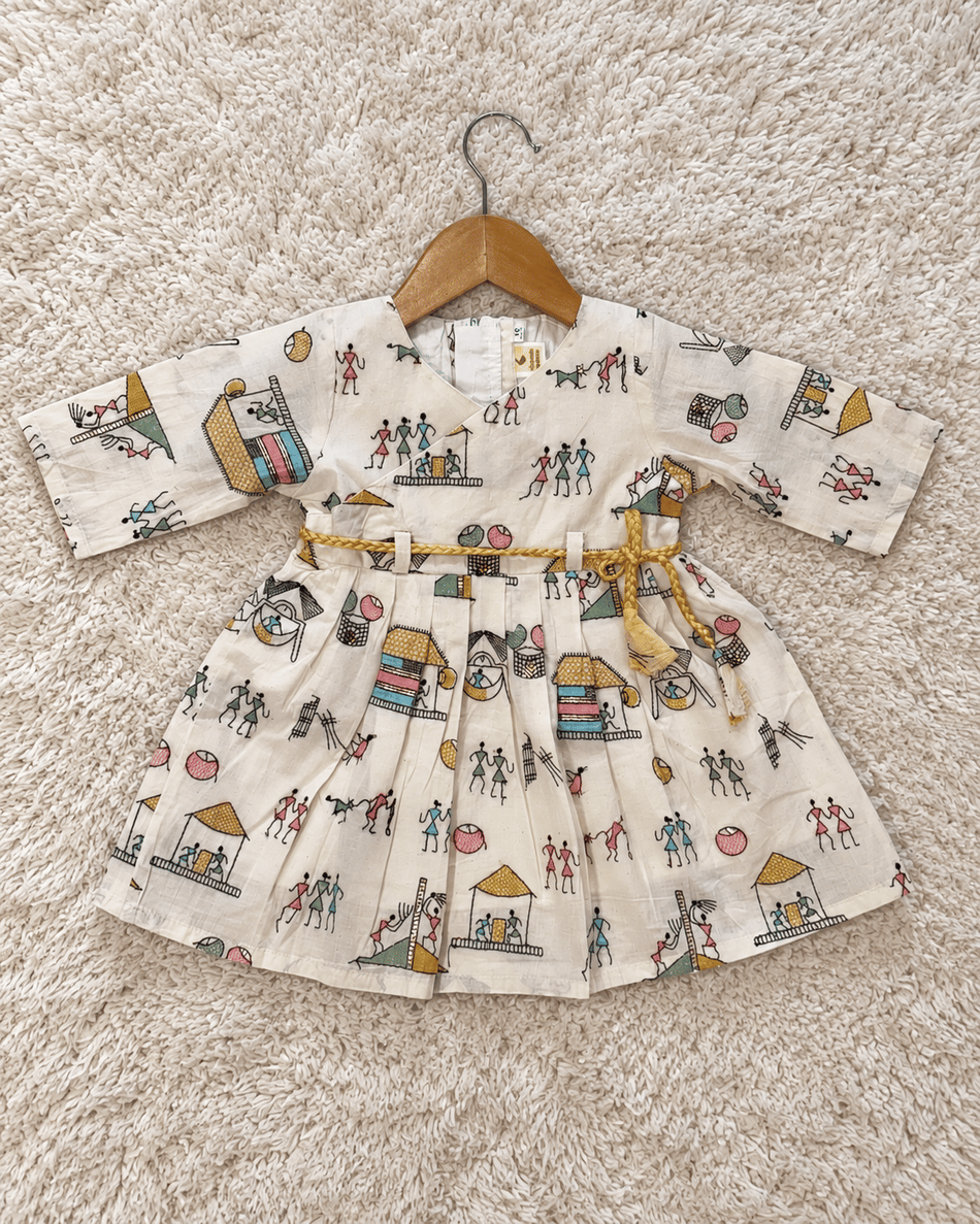 Pure Cotton Embroidered Frock