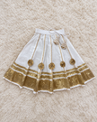 Ivory Gold Festive Lehenga Set