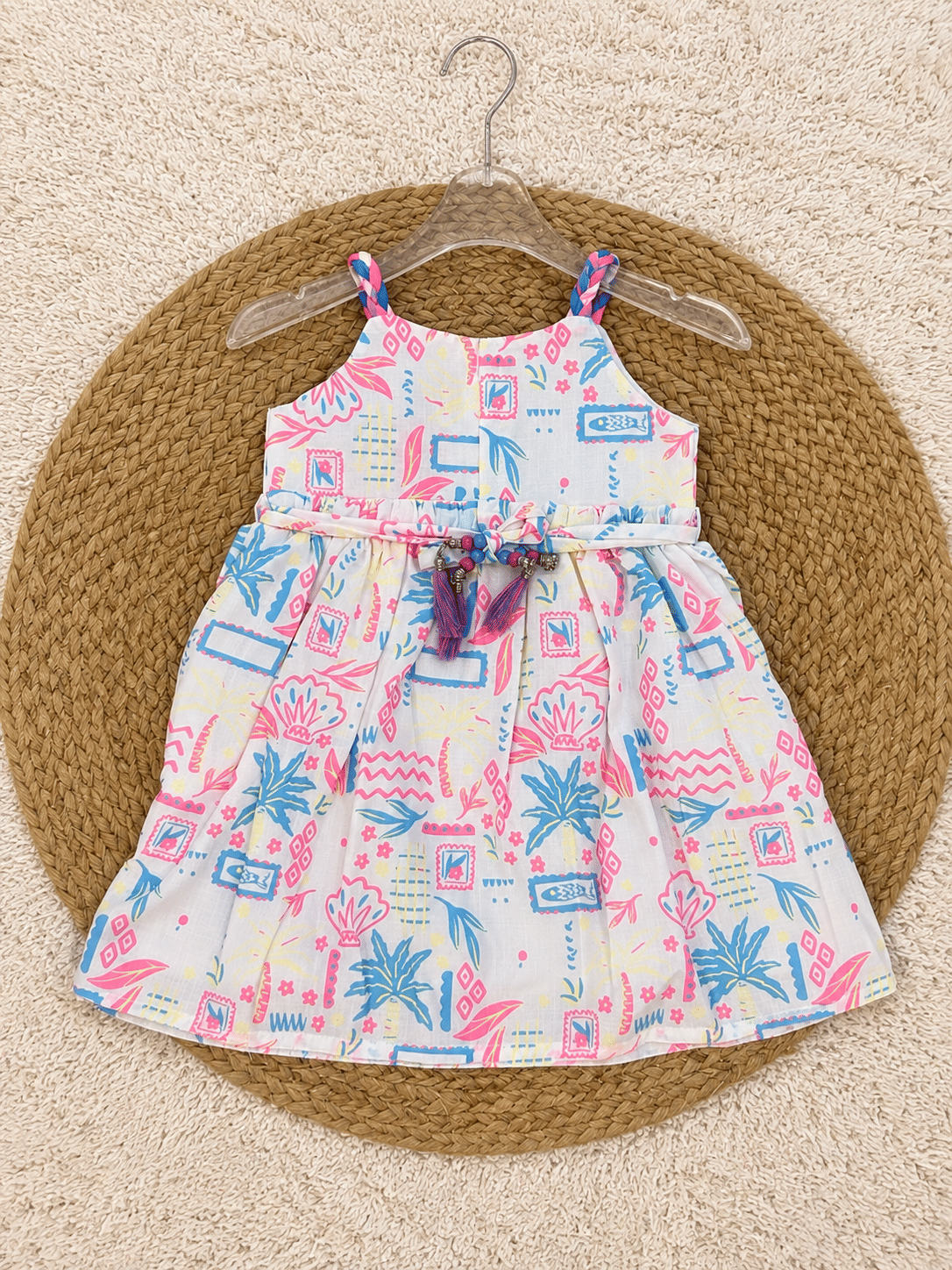 Tropical Pop Print Frock