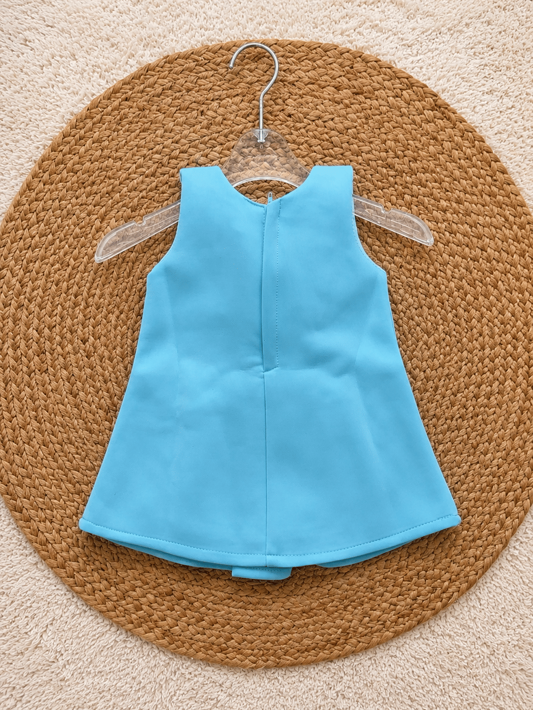 Aqua Sunshine Bow Dress