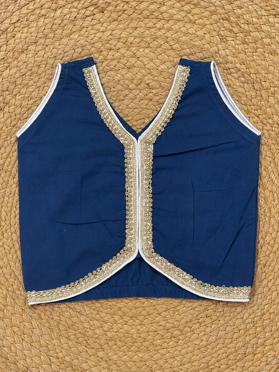 Royal Blue Festive Ghagra Set