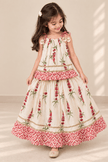 Ivory Rose Pure Cotton Lehenga