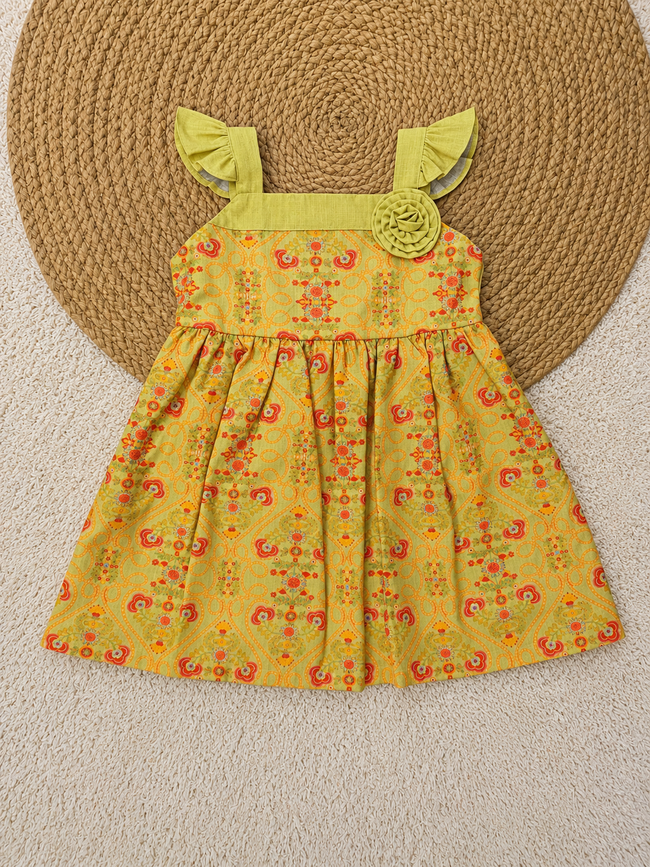 Sunset Fiesta Bloom Dress