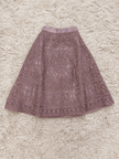 Dusty Mauve Embroidered Lehenga Set