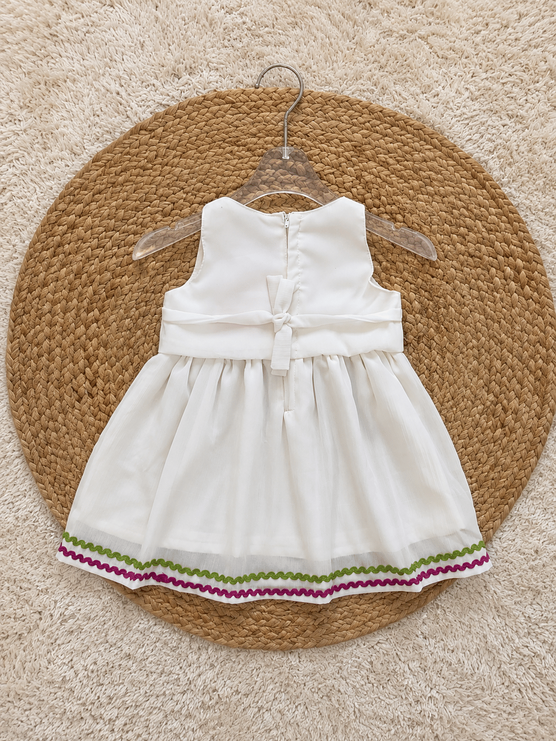 Ivory Sunshine Floral Frock