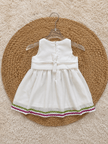 Ivory Sunshine Floral Frock