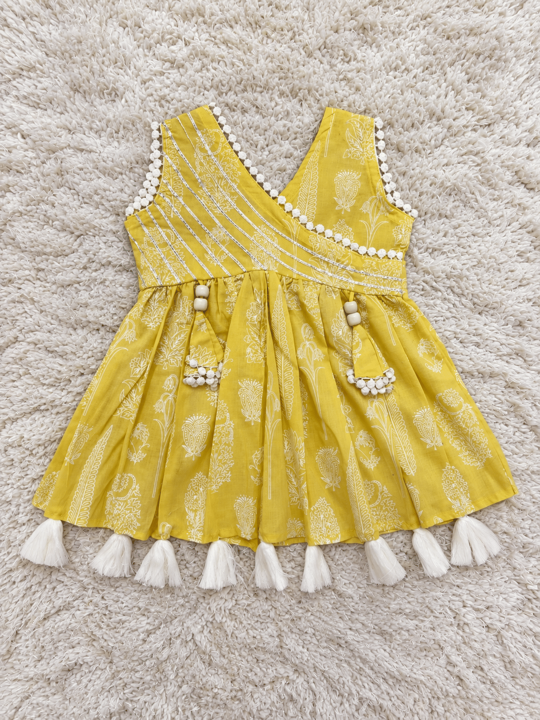 Sunshine Angrakha Pure Cotton Sharara