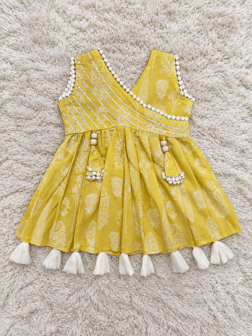 Sunshine Angrakha Pure Cotton Sharara