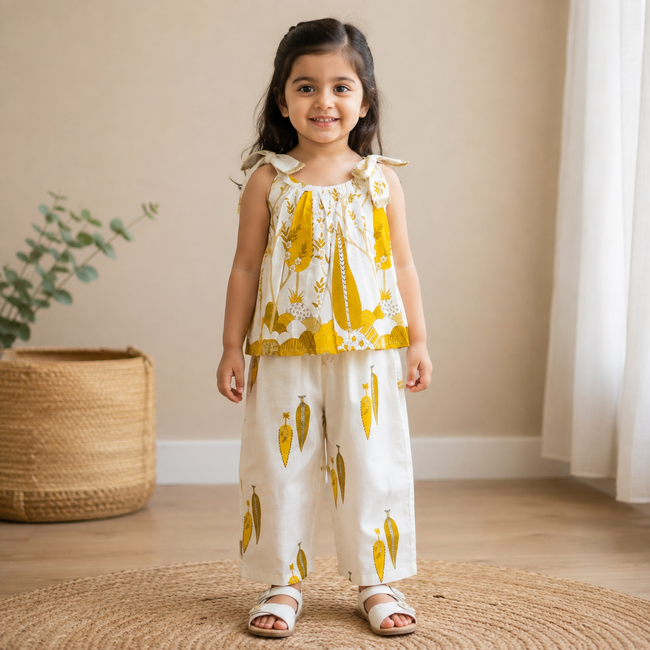 Sunshine Meadow Cotton Co-ord Set