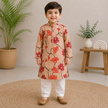 Rose Bloom Kurta Set