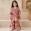 Floral Cotton Kurta & Sharara Set