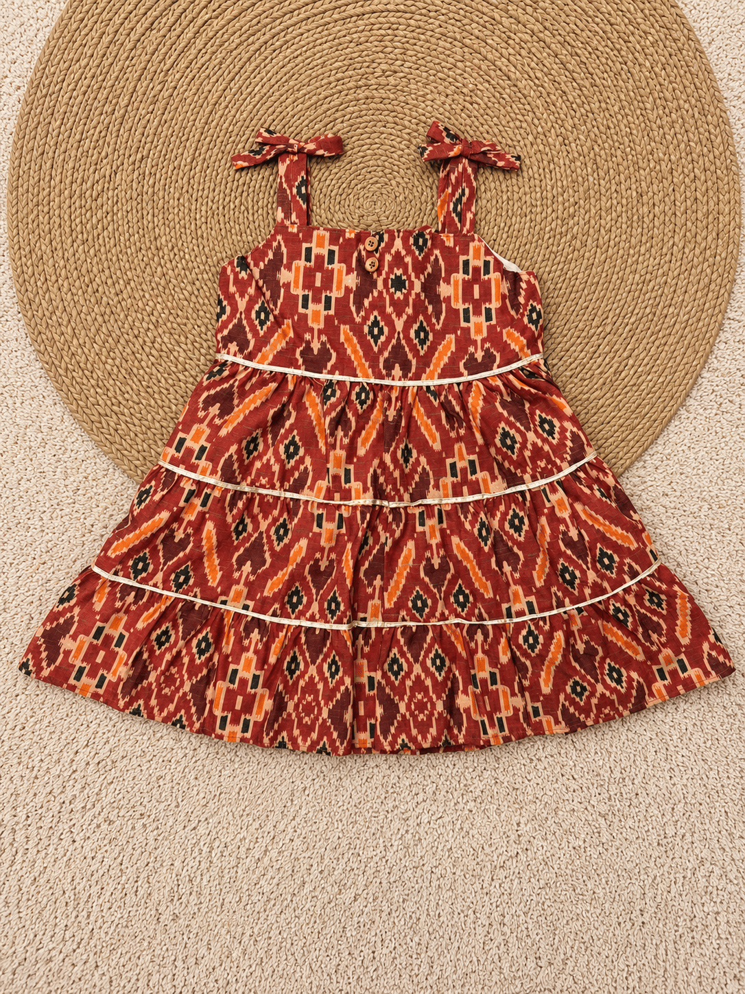 Rustic Boho Tier Dress