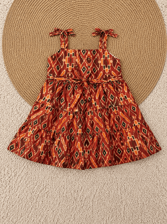 Rustic Boho Tier Dress