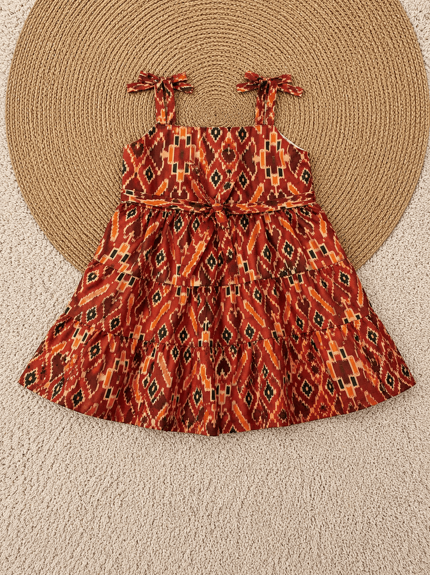 Rustic Boho Tier Dress