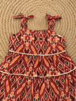 Rustic Boho Tier Dress