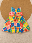 Vibrant Hearts Twirl Dress