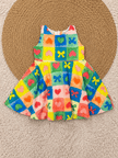 Vibrant Hearts Twirl Dress