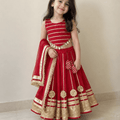 Crimson Gold Festive Lehenga Set