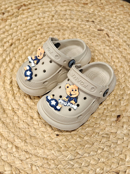 Ping Pong lightweight Teddy Clogs for Kids