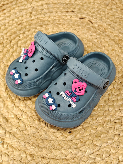 Ping Pong lightweight Teddy Clogs for Kids