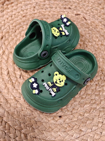 Ping Pong lightweight Teddy Clogs for Kids