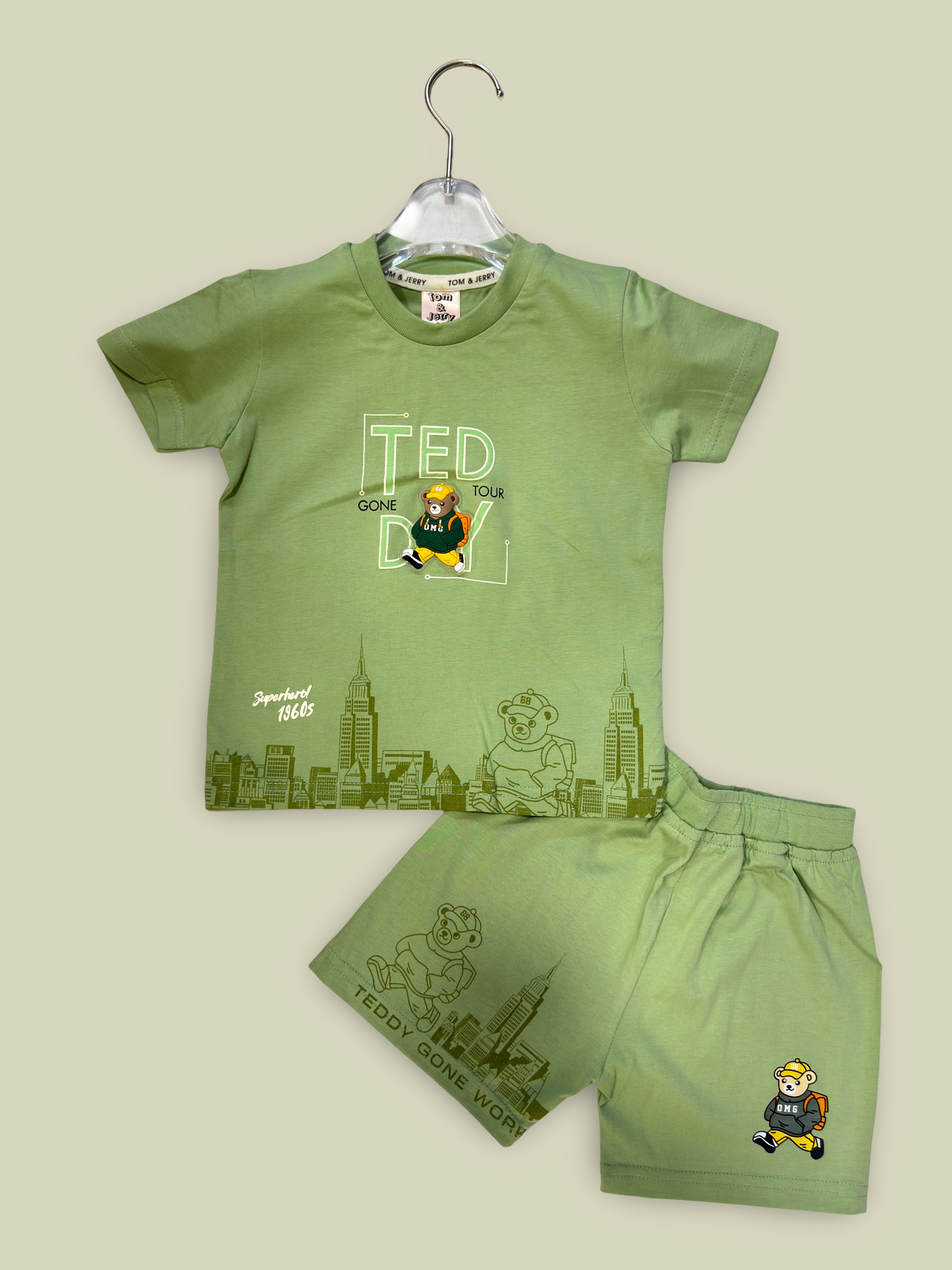 Teddy Cityscape Co-ord Set for Kids