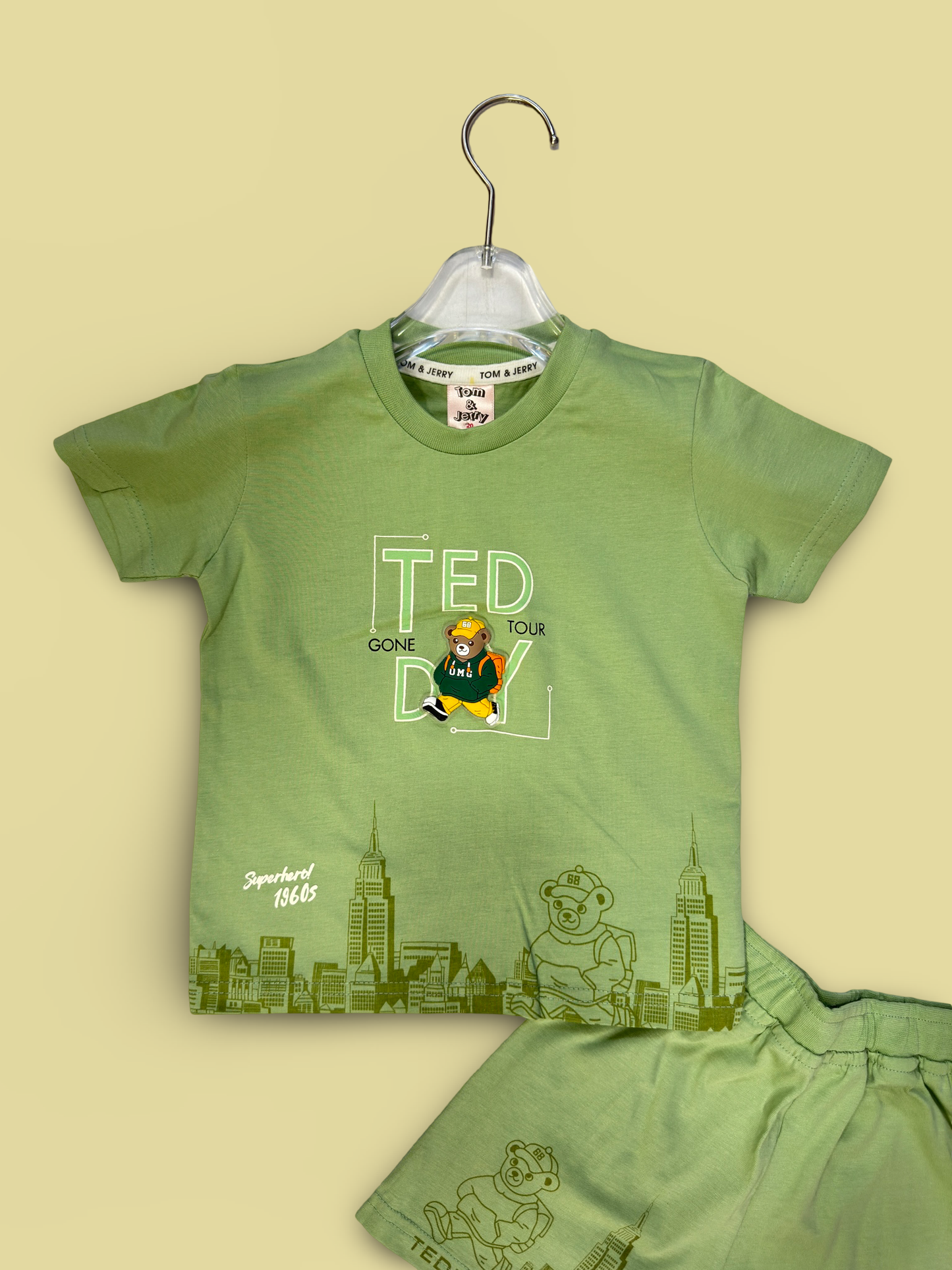 Teddy Cityscape Co-ord Set for Kids