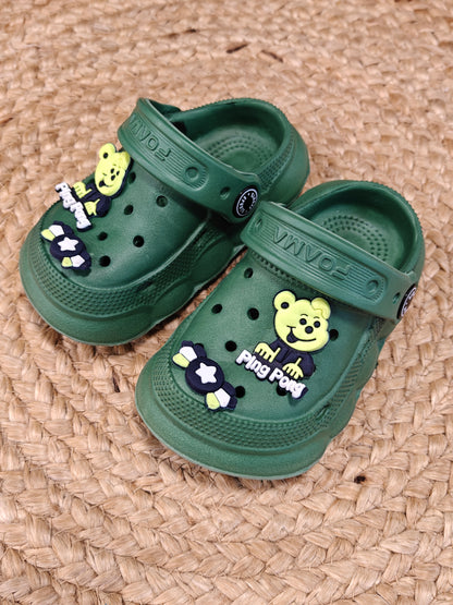 Ping Pong lightweight Teddy Clogs for Kids